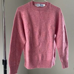 Jersild Pink Pullover Sweater, Large